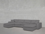 6 - Seat Modular Double Chaise Sectional - 7th Avenue