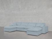 6 - Seat Modular Double Chaise Sectional - 7th Avenue