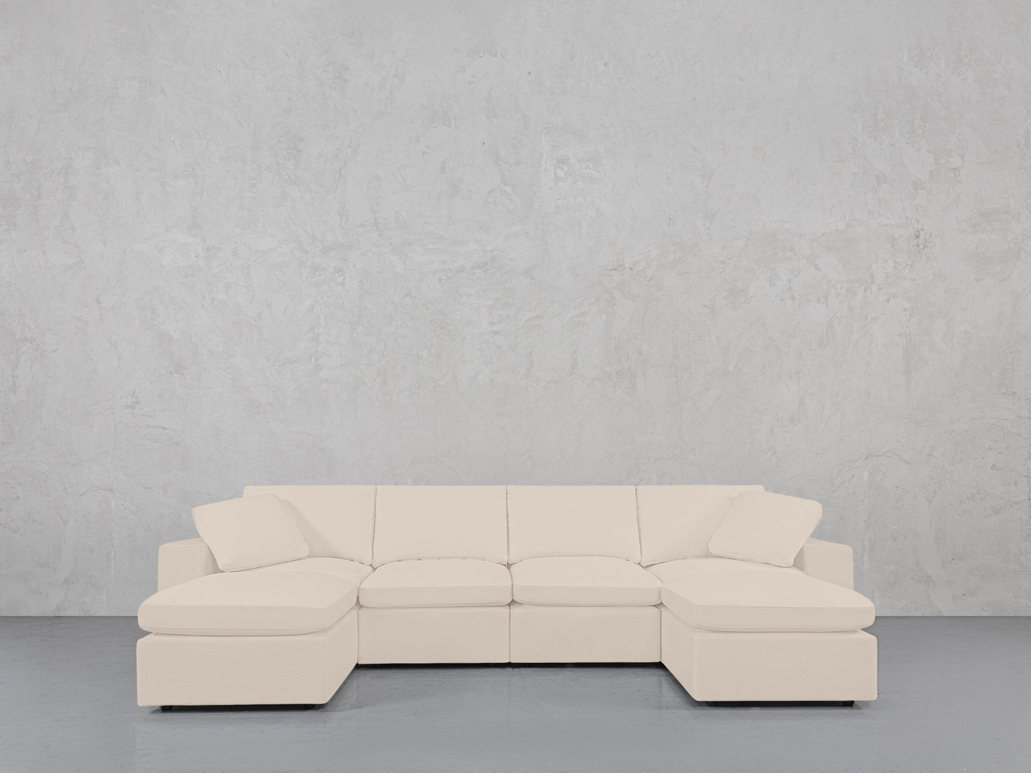 6 - Seat Modular Double Chaise Sectional - 7th Avenue