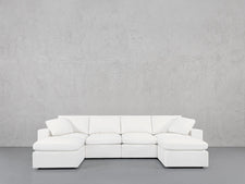 6 - Seat Modular Double Chaise Sectional - 7th Avenue