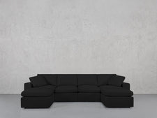 6 - Seat Modular Double Chaise Sectional - 7th Avenue