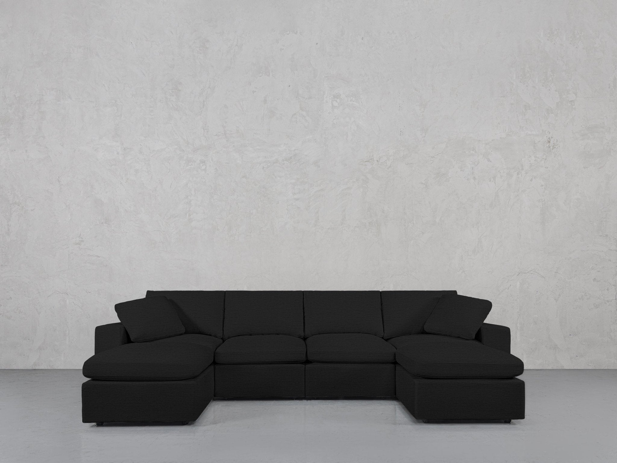 6 - Seat Modular Double Chaise Sectional - 7th Avenue