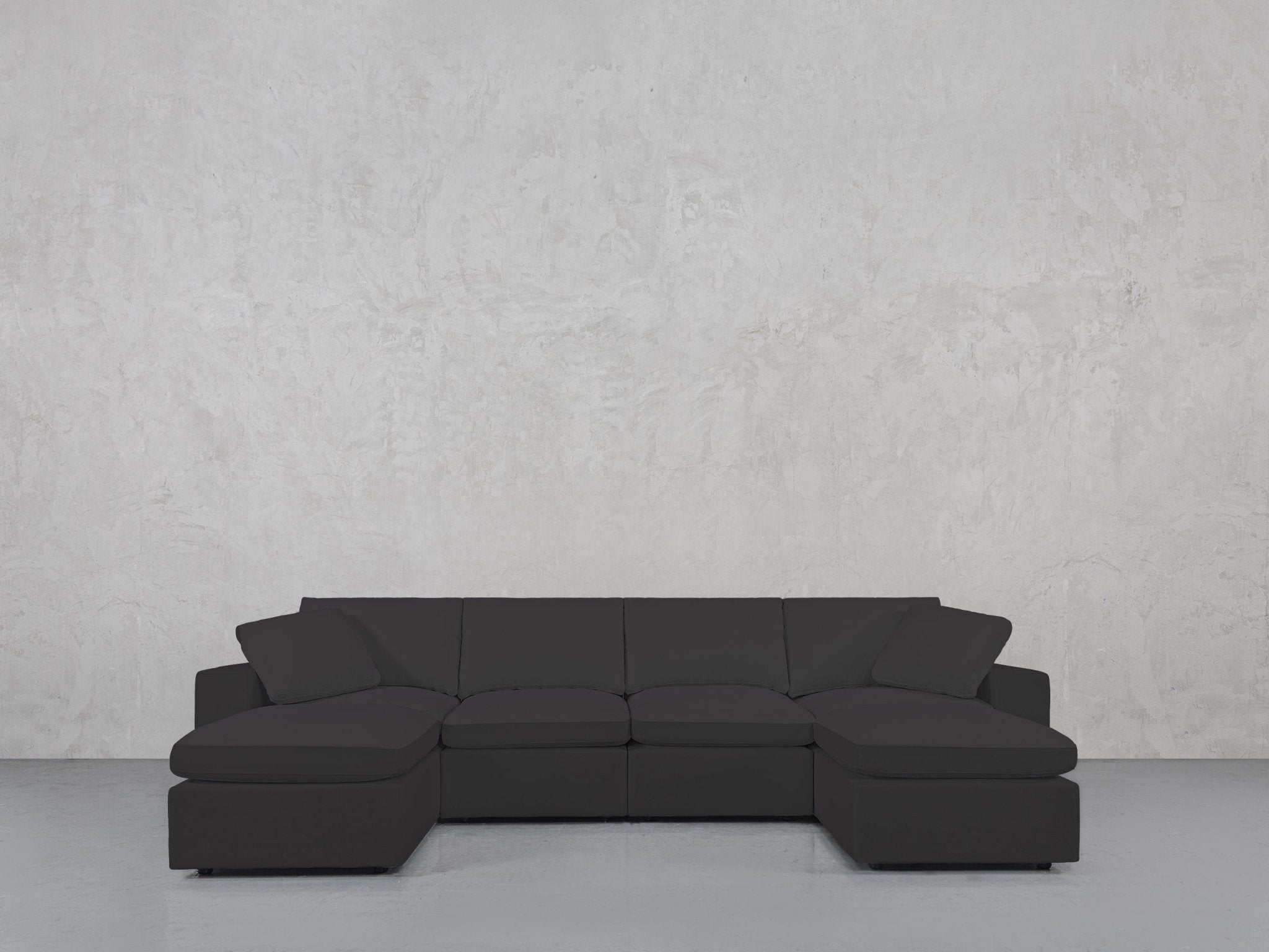 6 - Seat Modular Double Chaise Sectional - 7th Avenue
