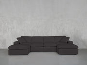 6 - Seat Modular Double Chaise Sectional - 7th Avenue