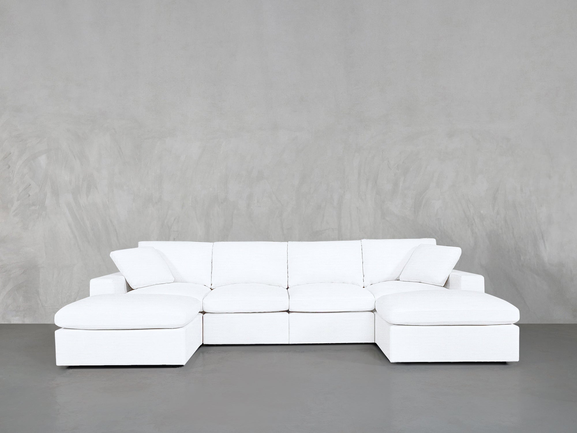6 - Seat Modular Double Chaise Sectional - 7th Avenue