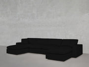 6 - Seat Modular Double Chaise Sectional - 7th Avenue