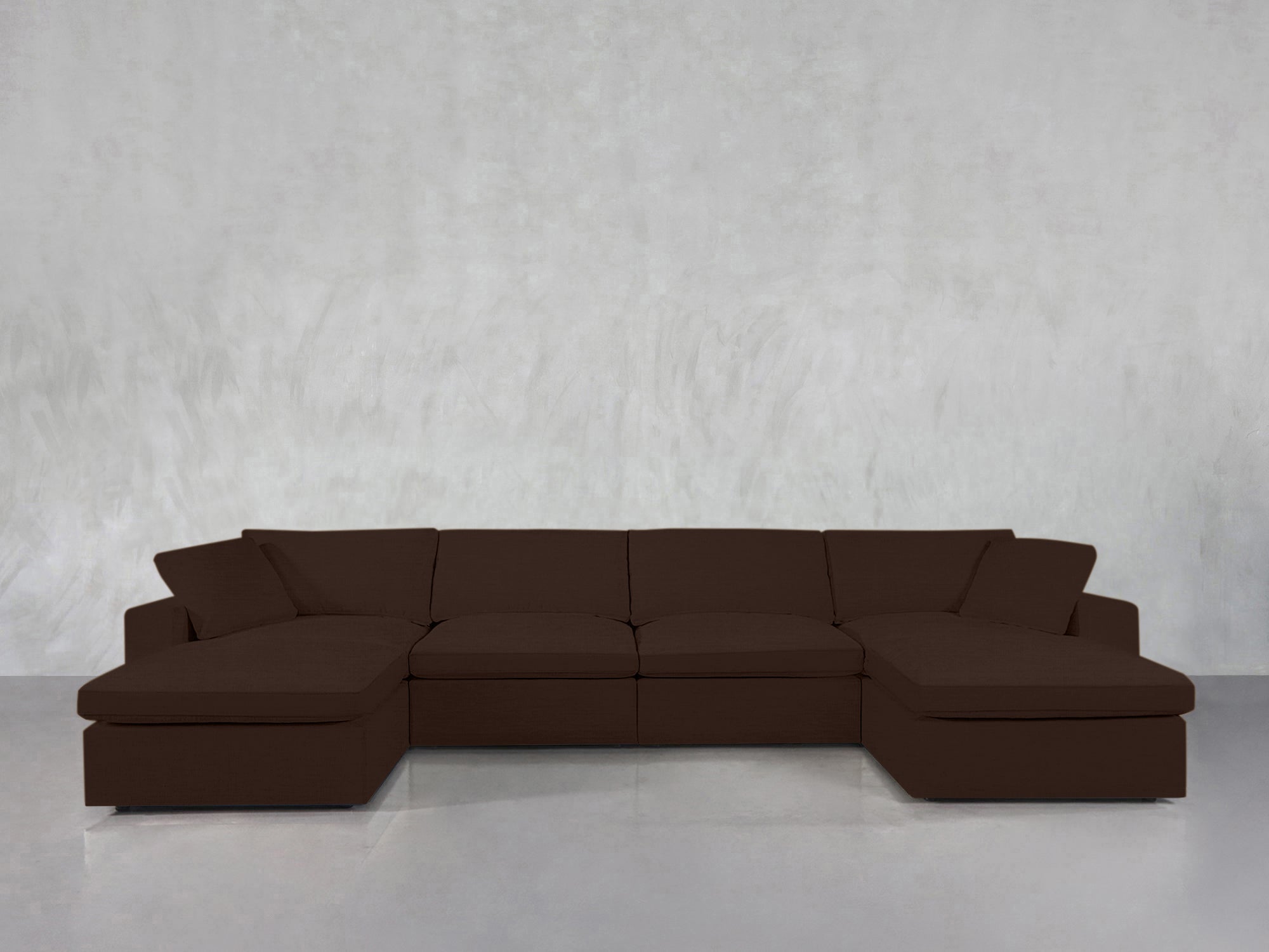 6 - Seat Modular Double Chaise Sectional - 7th Avenue