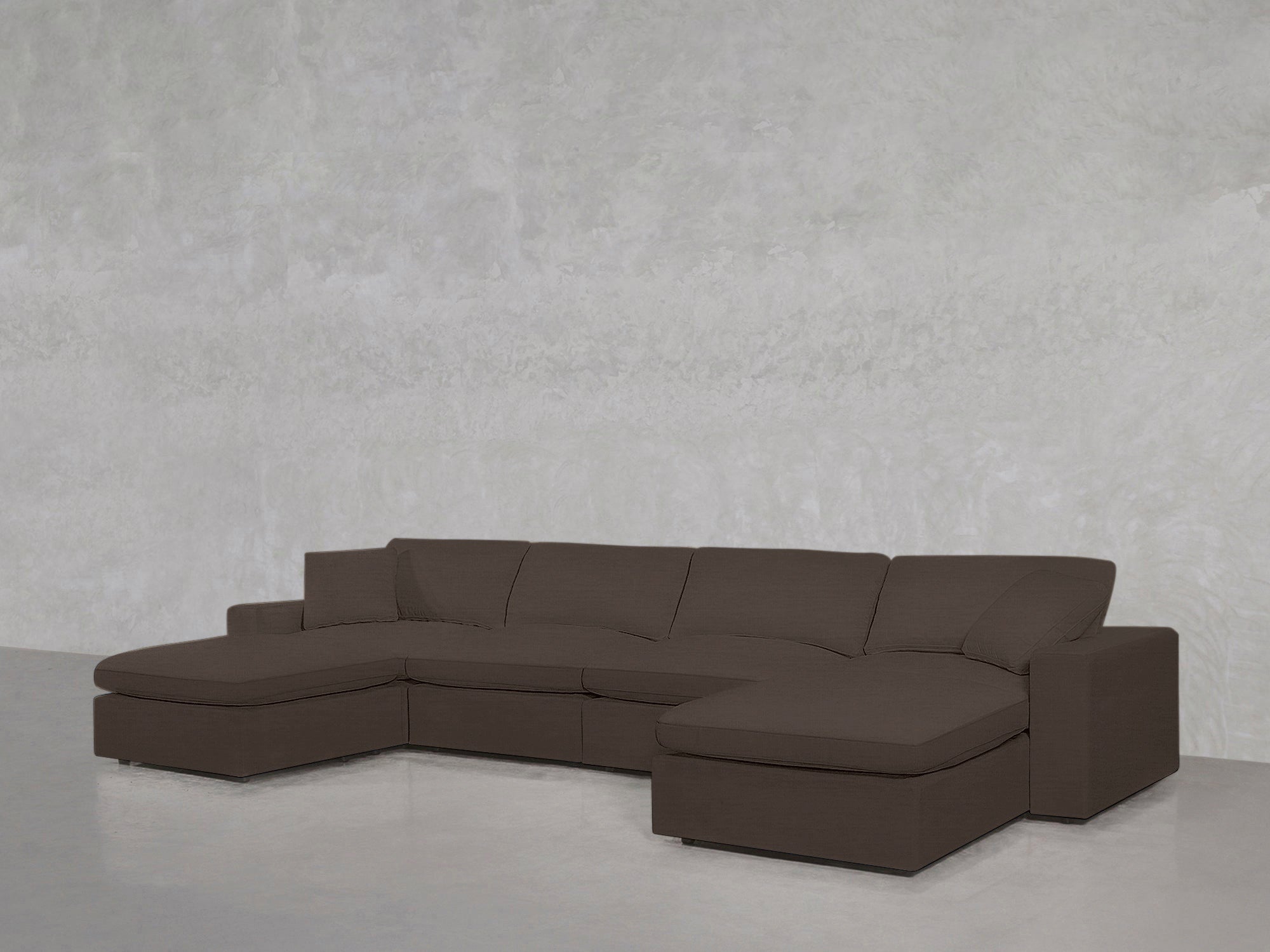 6 - Seat Modular Double Chaise Sectional - 7th Avenue