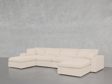 6 - Seat Modular Double Chaise Sectional - 7th Avenue