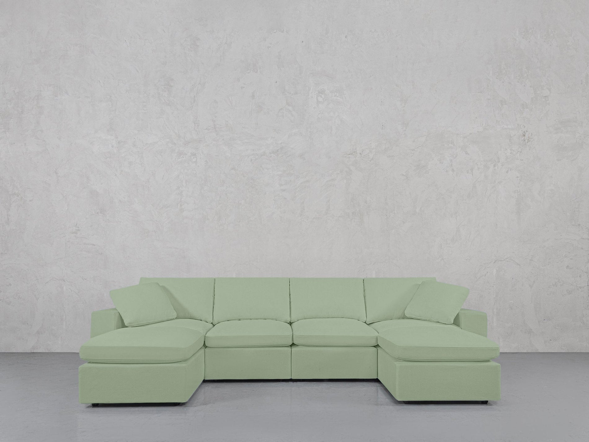 6-Seat Modular Double Chaise Sectional - 7th Avenue