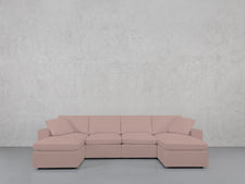 6 - Seat Modular Double Chaise Sectional - 7th Avenue