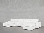 6 - Seat Modular Double Chaise Sectional - 7th Avenue