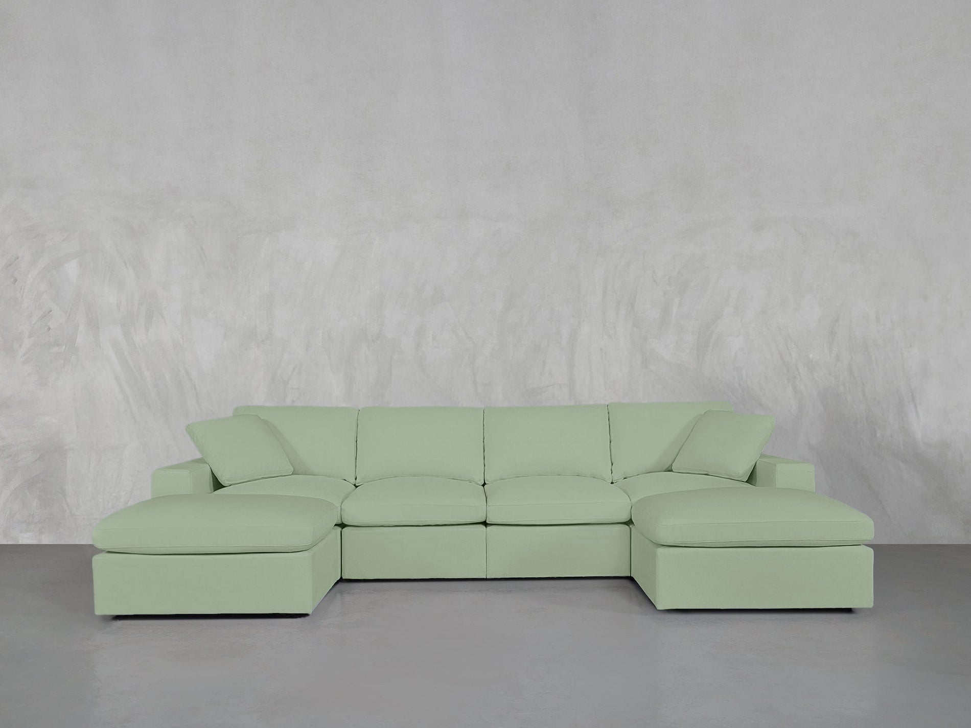 6-Seat Modular Double Chaise Sectional - 7th Avenue