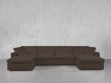 6 - Seat Modular Double Chaise Sectional - 7th Avenue