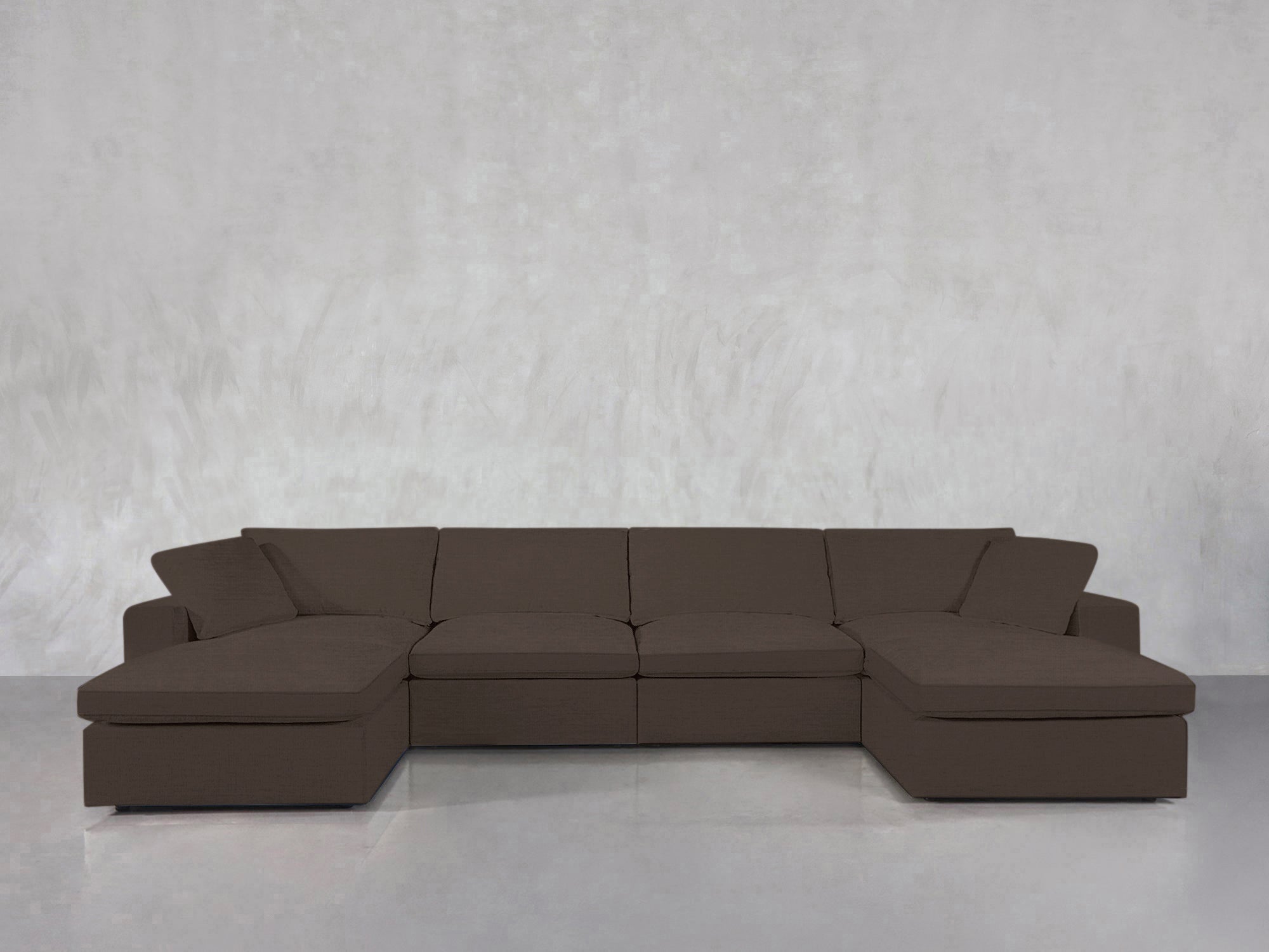 6 - Seat Modular Double Chaise Sectional - 7th Avenue