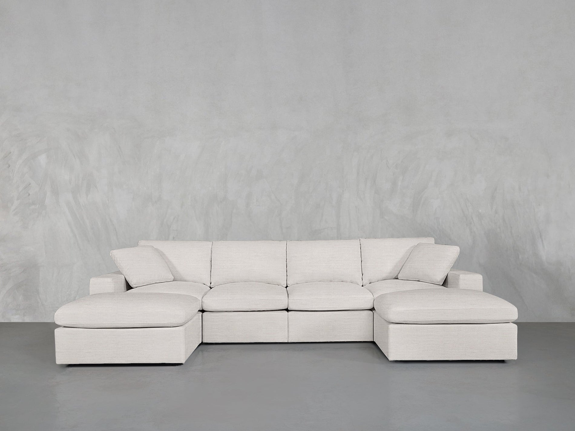 6 - Seat Modular Double Chaise Sectional - 7th Avenue