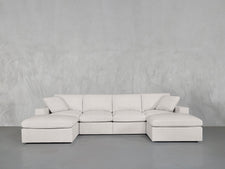 6 - Seat Modular Double Chaise Sectional - 7th Avenue