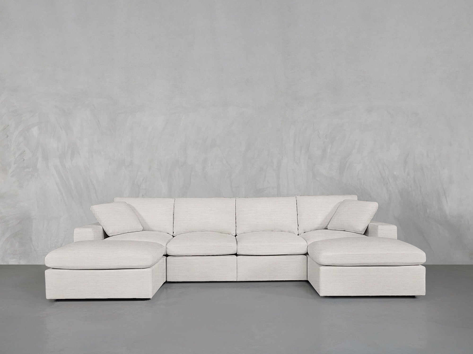 6 - Seat Modular Double Chaise Sectional - 7th Avenue