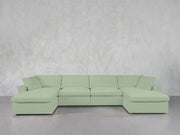 6-Seat Modular Double Chaise Sectional - 7th Avenue