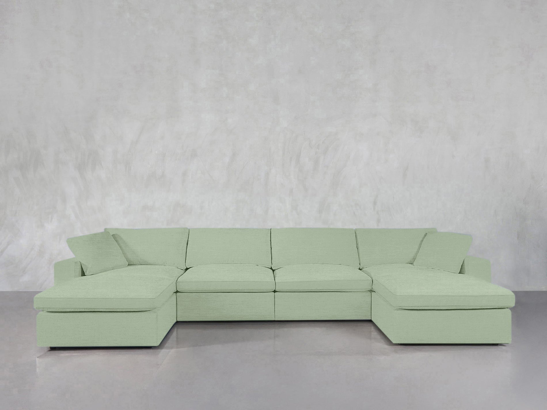 6-Seat Modular Double Chaise Sectional - 7th Avenue