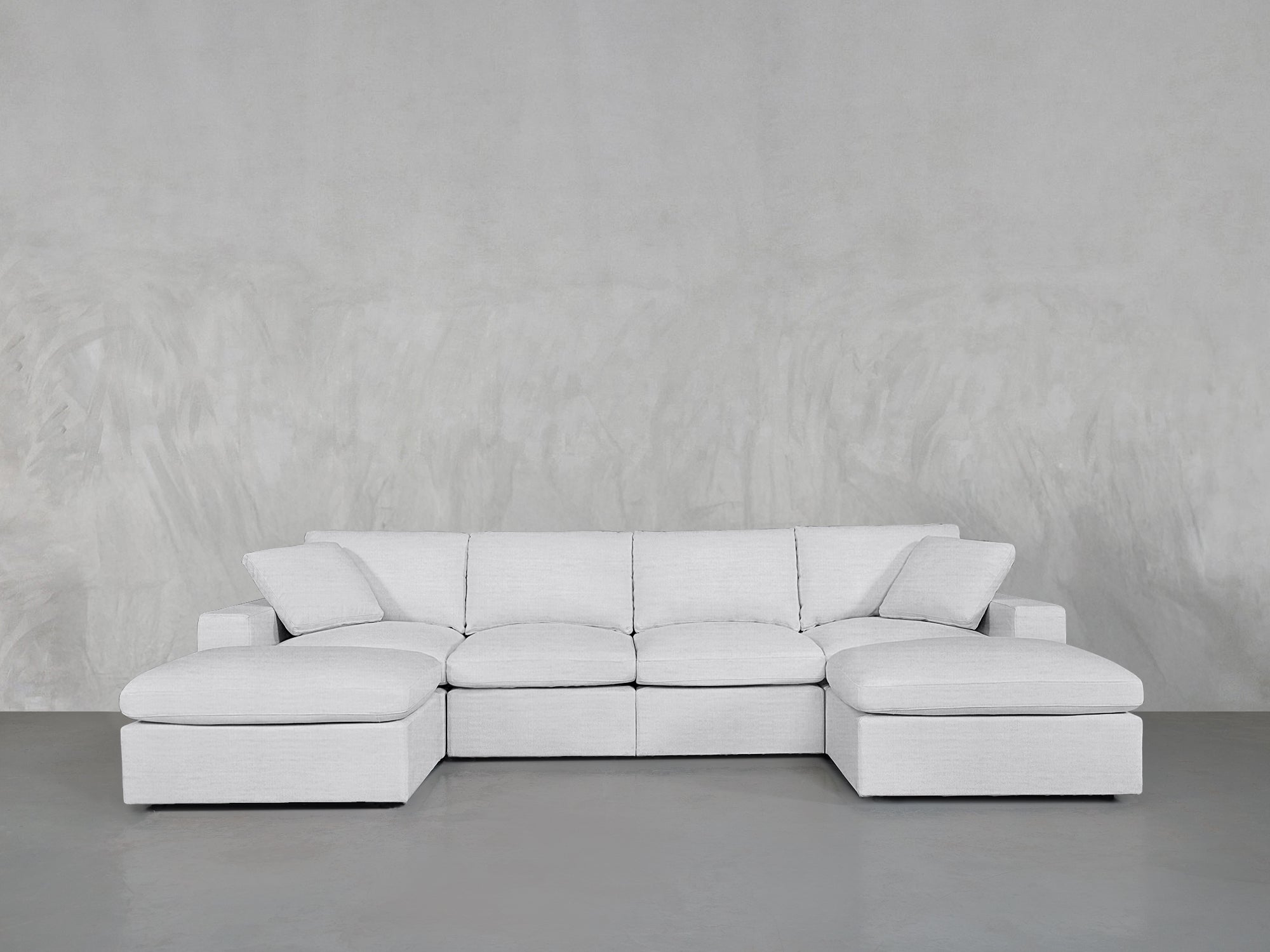 6 - Seat Modular Double Chaise Sectional - 7th Avenue