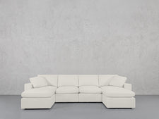 6 - Seat Modular Double Chaise Sectional - 7th Avenue