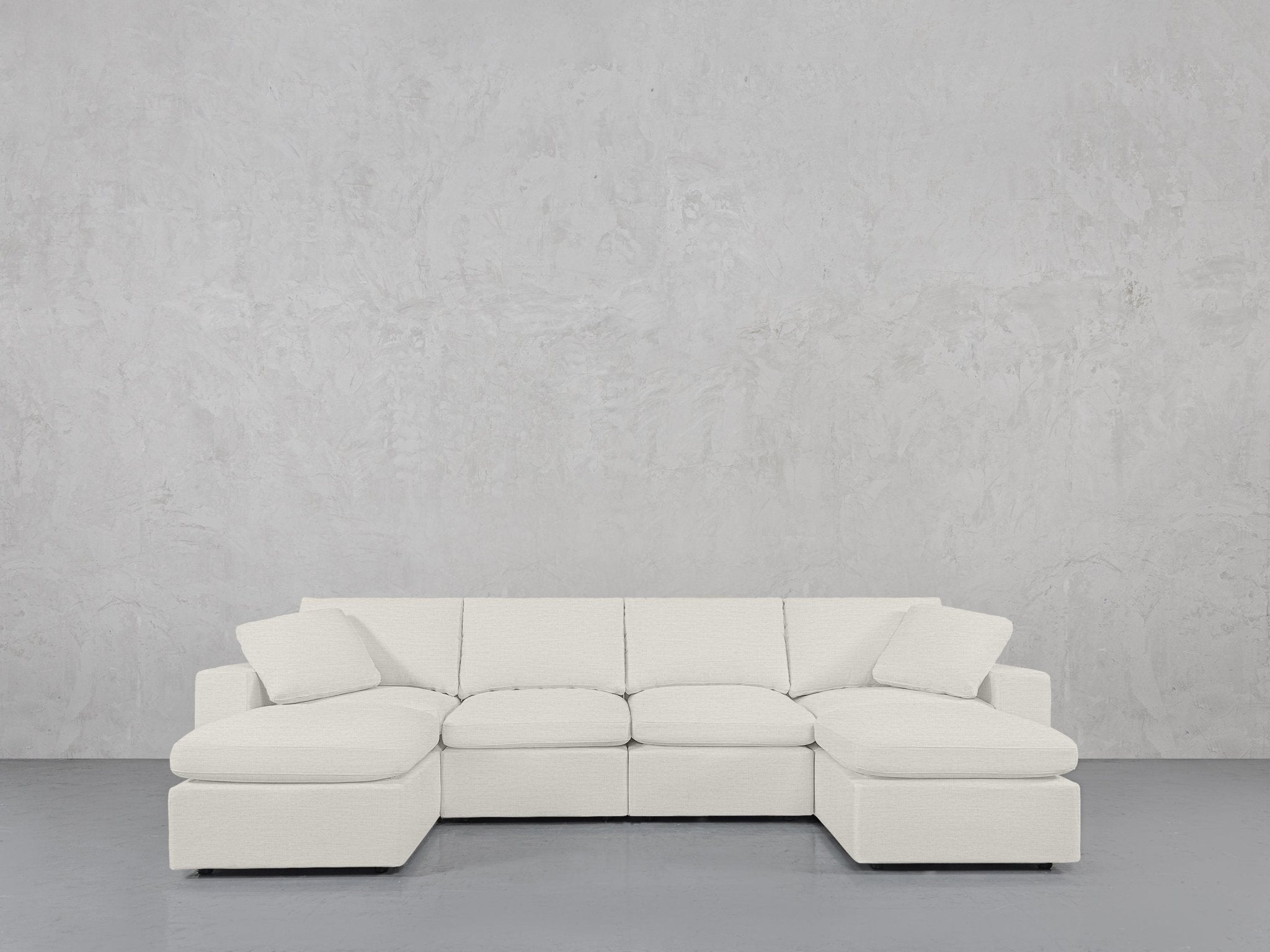 6 - Seat Modular Double Chaise Sectional - 7th Avenue