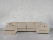 6-Seat Modular Double Chaise Sectional - 7th Avenue