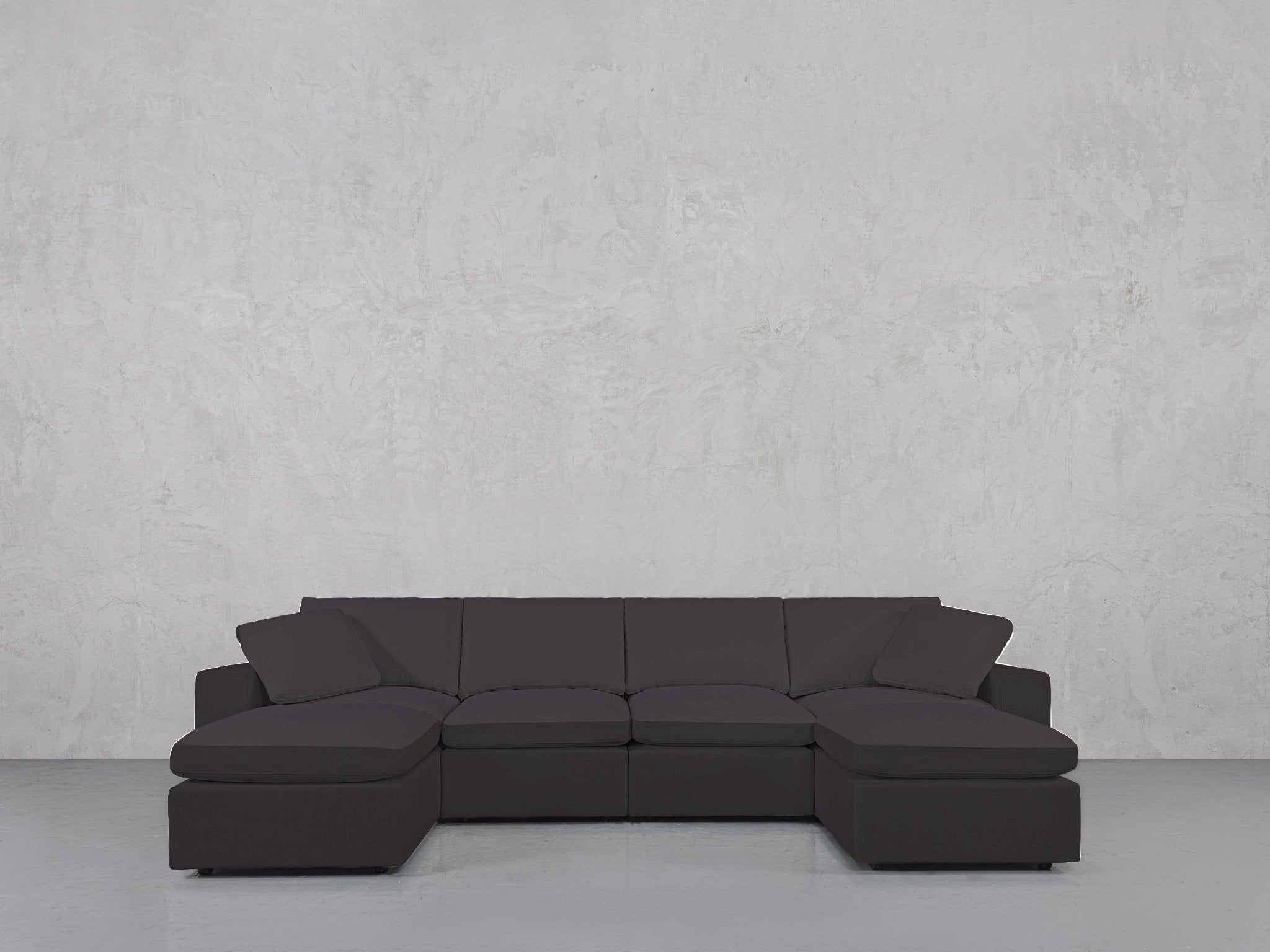6 - Seat Modular Double Chaise Sectional - 7th Avenue