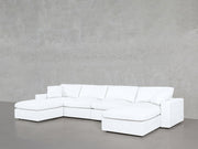 6 - Seat Modular Double Chaise Sectional - 7th Avenue