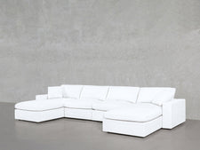 6 - Seat Modular Double Chaise Sectional - 7th Avenue