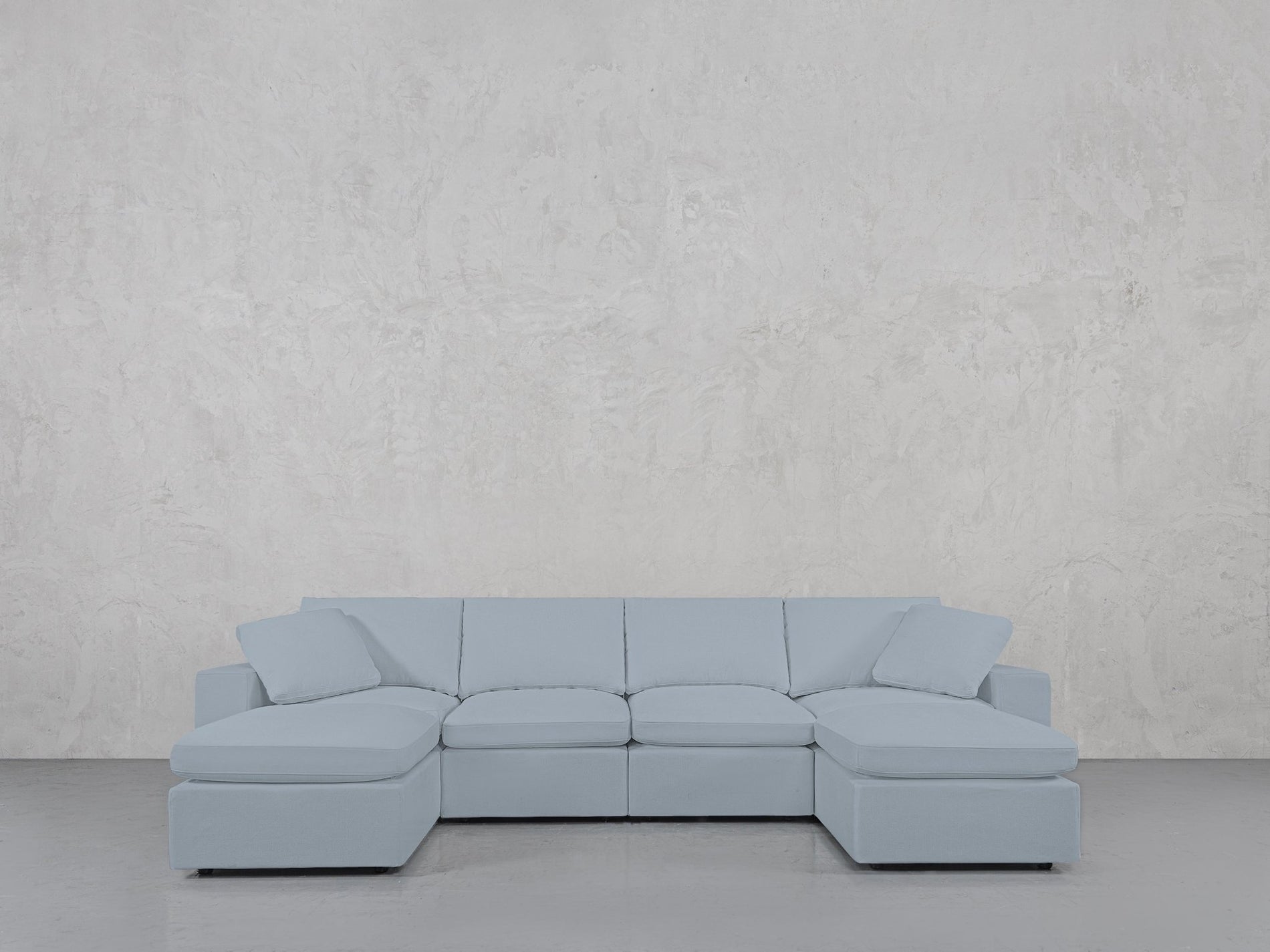 6 - Seat Modular Double Chaise Sectional - 7th Avenue