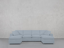 6 - Seat Modular Double Chaise Sectional - 7th Avenue