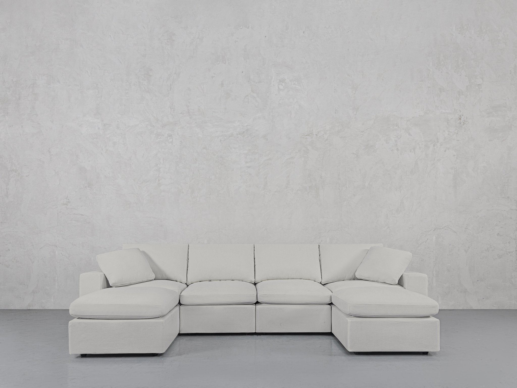 6 - Seat Modular Double Chaise Sectional - 7th Avenue