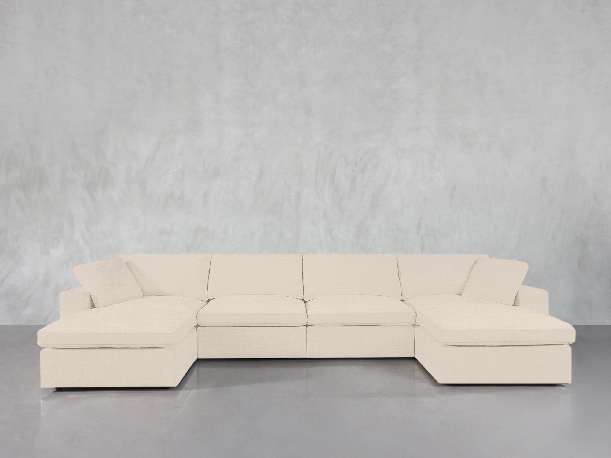 6 - Seat Modular Double Chaise Sectional - 7th Avenue