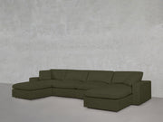 6-Seat Modular Double Chaise Sectional - 7th Avenue