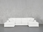 6 - Seat Modular Double Chaise Sectional - 7th Avenue