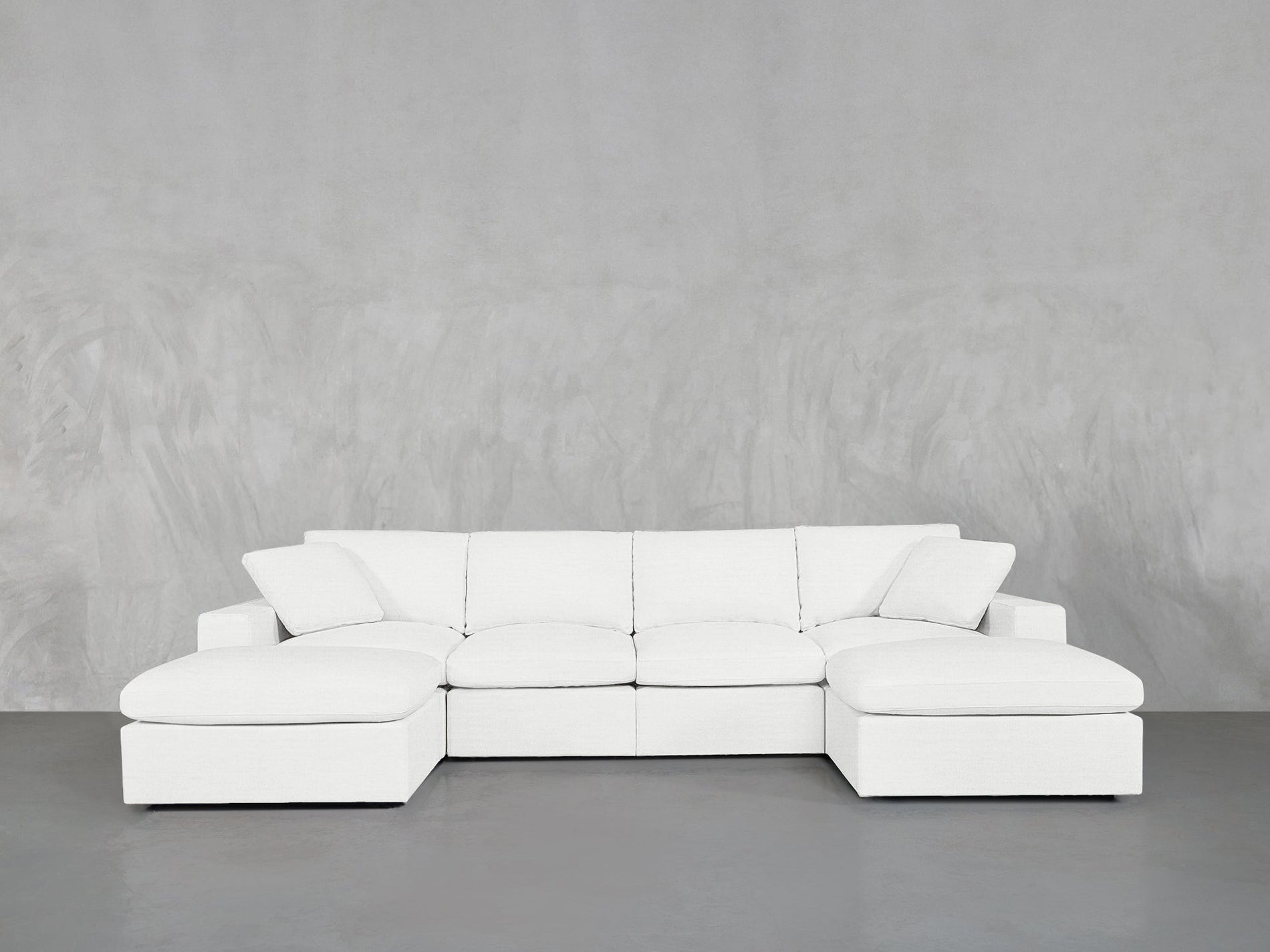 6 - Seat Modular Double Chaise Sectional - 7th Avenue