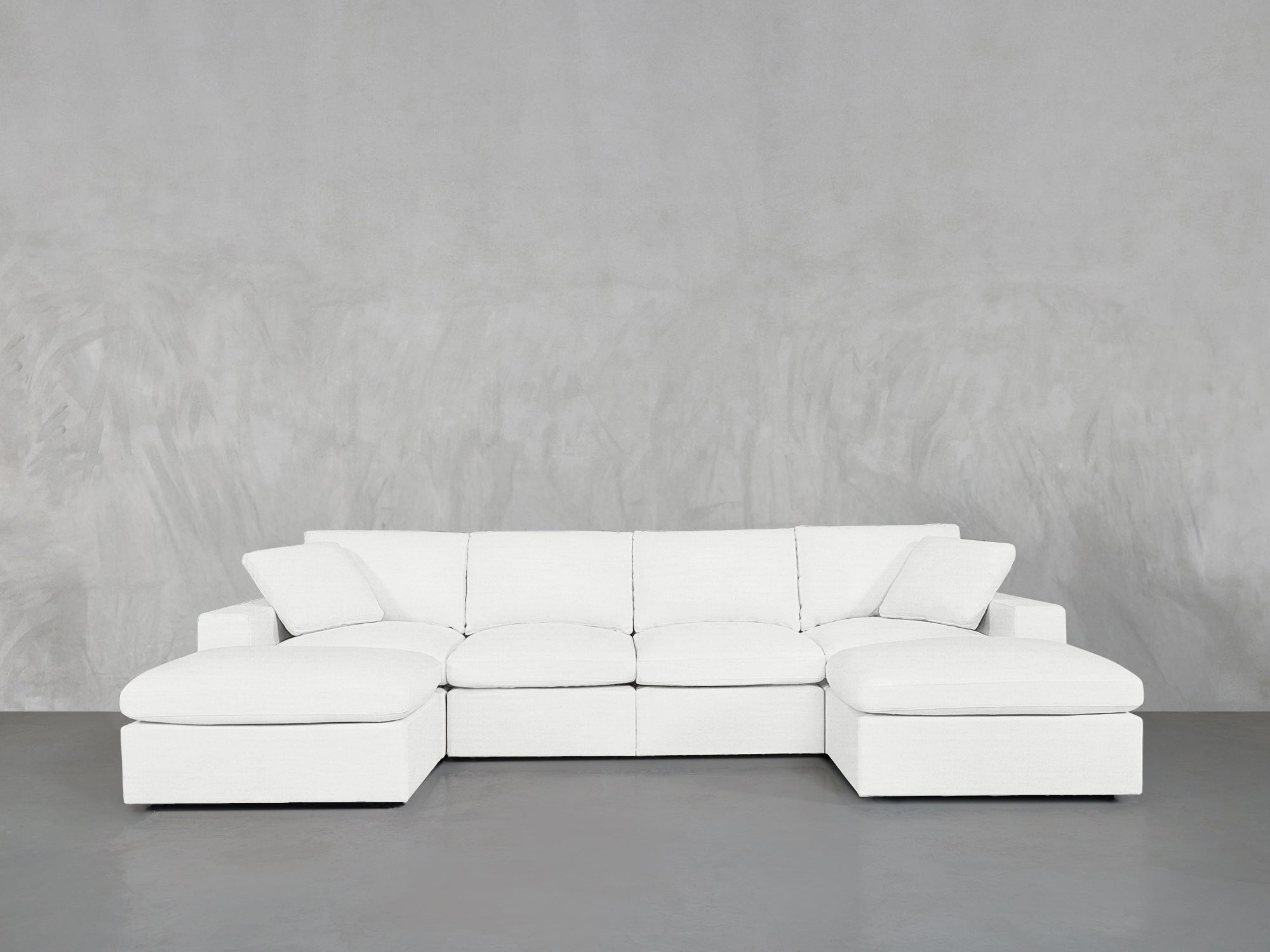 6 - Seat Modular Double Chaise Sectional - 7th Avenue