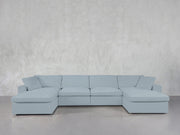 6 - Seat Modular Double Chaise Sectional - 7th Avenue