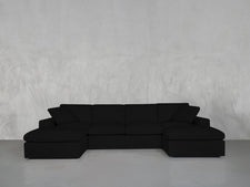 6 - Seat Modular Double Chaise Sectional - 7th Avenue