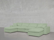 6-Seat Modular Double Chaise Sectional - 7th Avenue