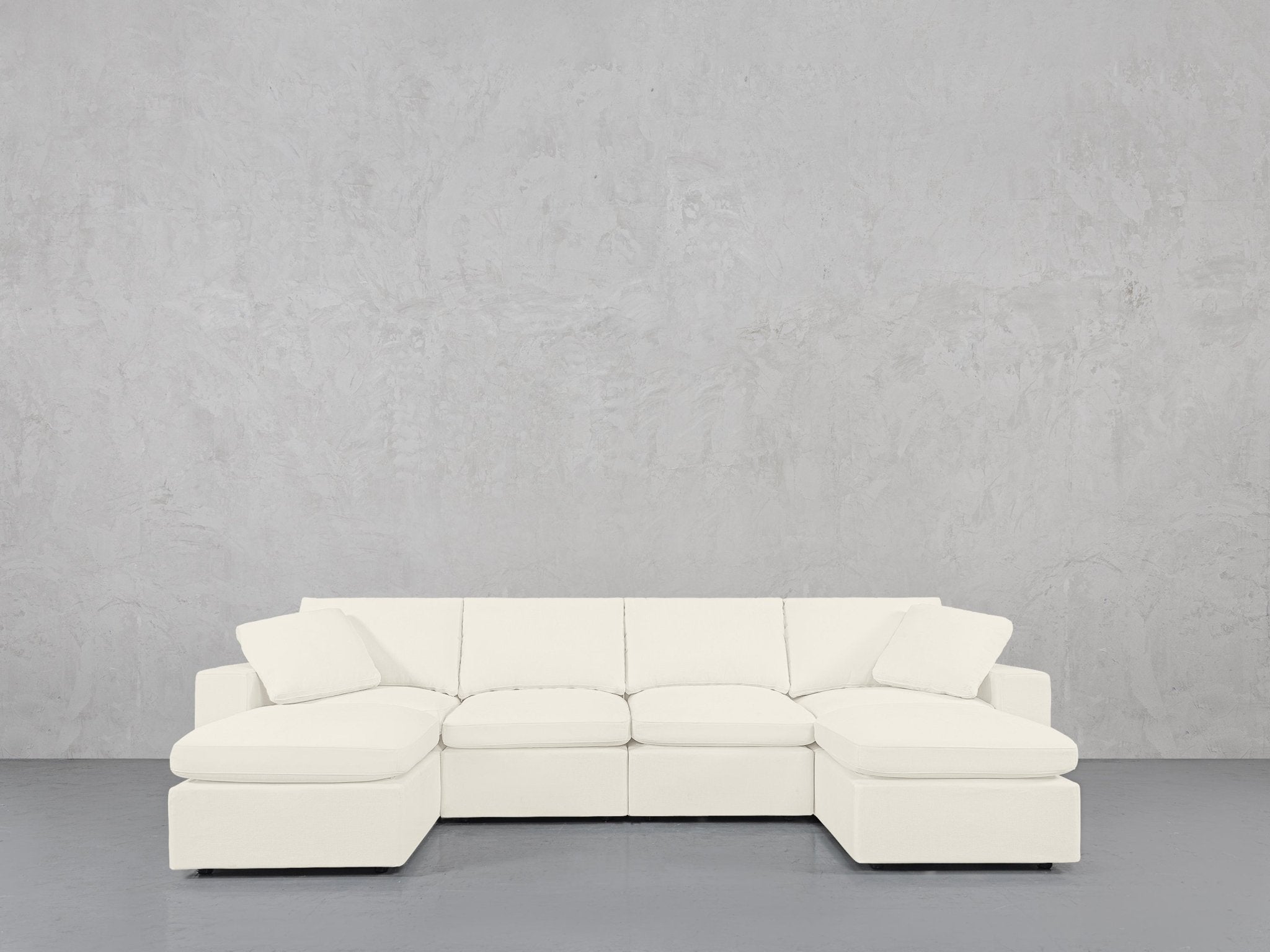 6 - Seat Modular Double Chaise Sectional - 7th Avenue