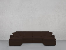 6 - Seat Modular Double Chaise Sectional - 7th Avenue