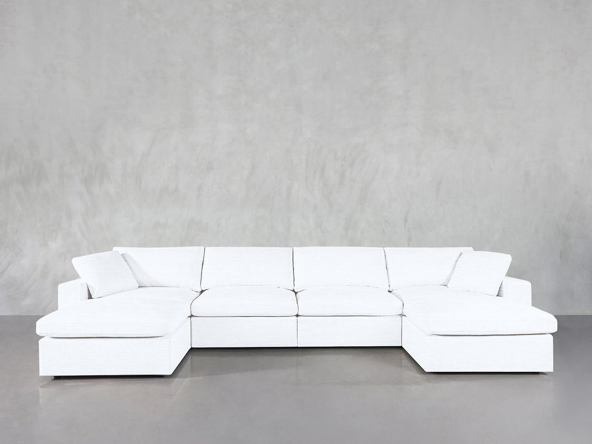 6 - Seat Modular Double Chaise Sectional - 7th Avenue