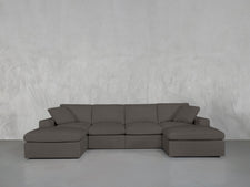 6 - Seat Modular Double Chaise Sectional - 7th Avenue