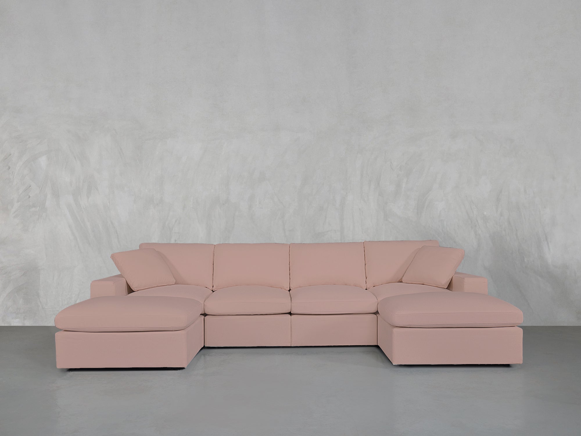 6 - Seat Modular Double Chaise Sectional - 7th Avenue