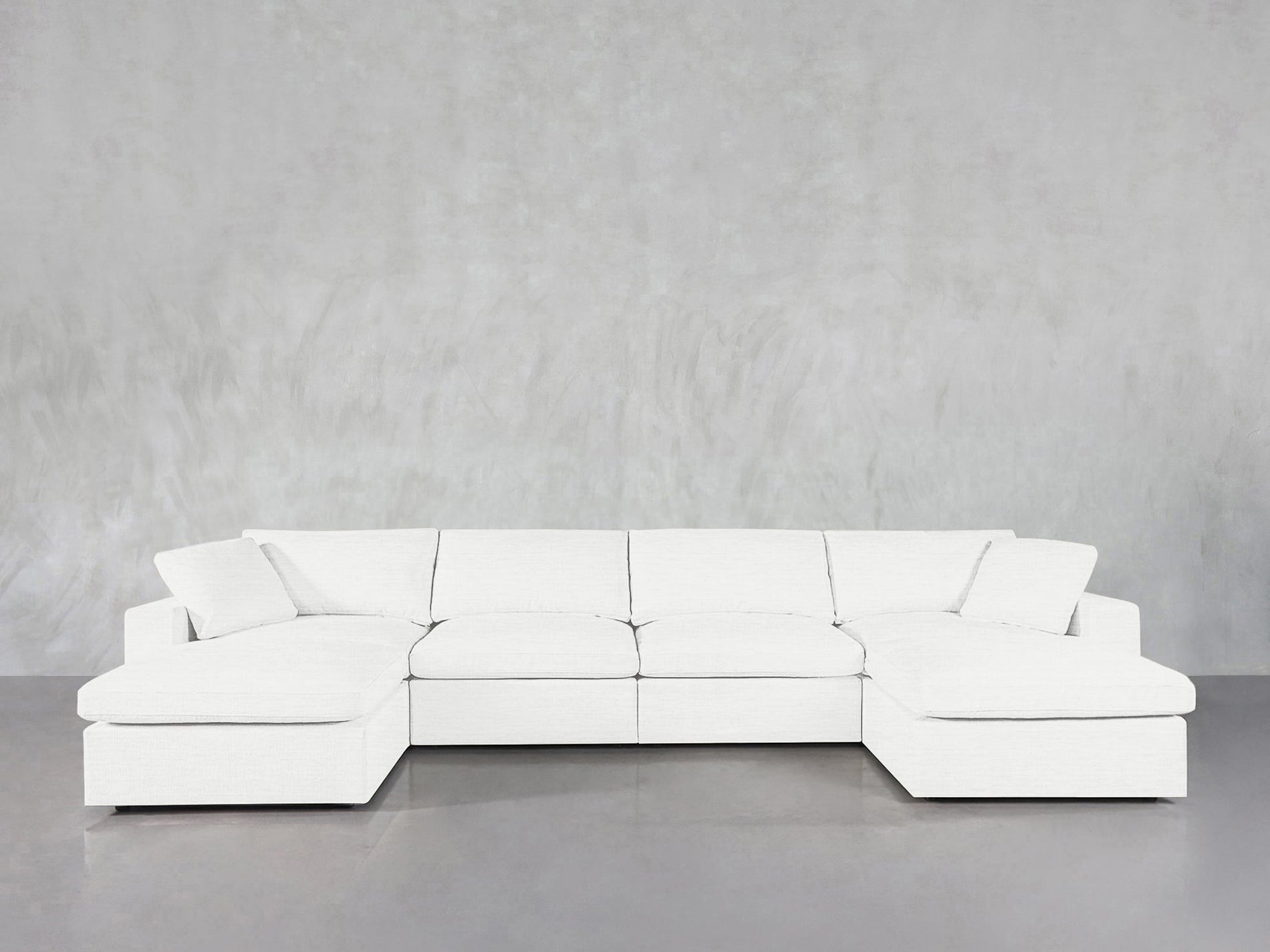 6 - Seat Modular Double Chaise Sectional - 7th Avenue