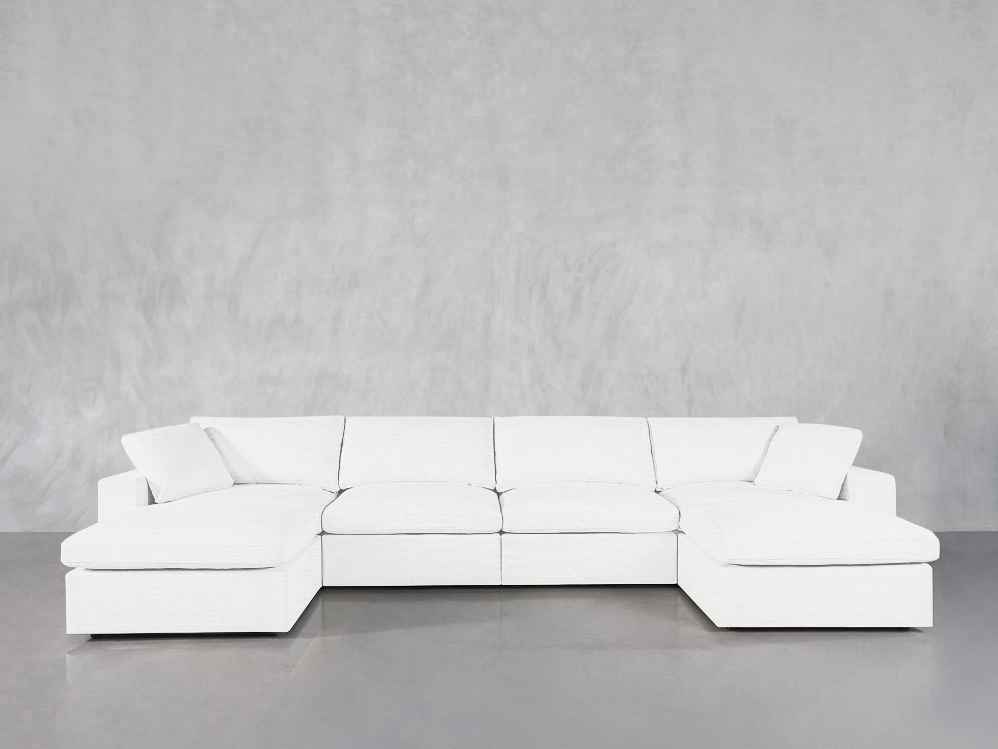 6 - Seat Modular Double Chaise Sectional - 7th Avenue