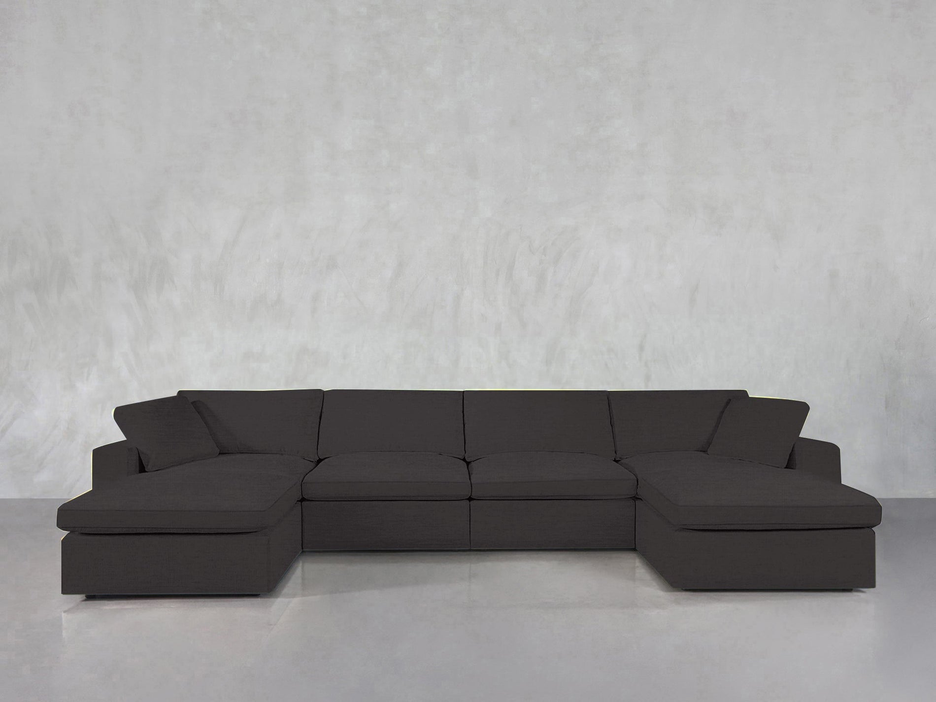 6 - Seat Modular Double Chaise Sectional - 7th Avenue